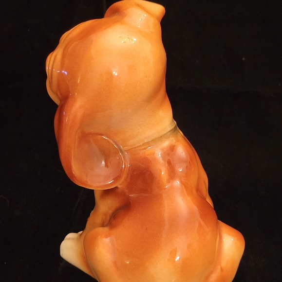 Vintage 1950’s Royal Copley Sad Puppy Dog figurine. With stickers. - Picture 5 of 6